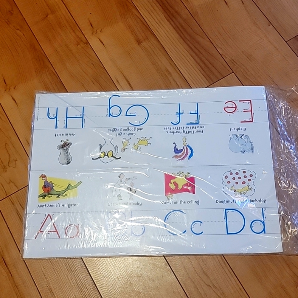 Dr. Seuss ABC Alphabet Bulletin Board Set and Classroom Decorations